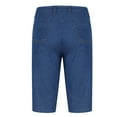 thumbnail image 6 of Denim Pants for Men Plus Size High Rise Stretch Jean Capris Casual Relaxed Fit Capri Pants, 6 of 7