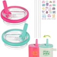 thumbnail image 1 of YWC-Replacement Flip Straw Lids for 40 oz Stanley Tumbler, 2 Pack, 1 of 4
