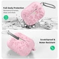 thumbnail image 5 of Comvin Compatible with AirPods Pro 3 Case Cover with Cleaner Kit, Cute Flower Engraved Silicone Protective Case for Apple Airpods Pro 3rd Generation (2025), 5 of 8