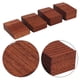 thumbnail image 5 of 4 Uds. Bloques flotantes de trémolo marrón para accesorios de piezas de guitarra eléctrica, 5 of 9