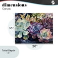 thumbnail image 4 of Stupell Industries Eclectic Tutti Succulents Collection Canvas Art, 20 x 16, by Svetlana Aleynikova, 4 of 8