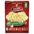 thumbnail image 2 of Orville Redenbacher Smart Pop! Microwave Popcorn, 75% Less Fat, 100% Whole Grain, No Artificial Colours or Flavours, Source of Fibre, Gluten Free, (8 x 31g) 248g, 2 of 6
