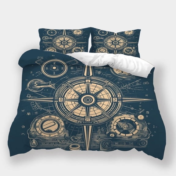 Home Bedclothes Duvet Cover Set Gamepad Printed Bedspreads Children Adult Fashion Bed Set,Full (80"x90")
