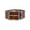 Brown, variant on Men's 1 1/4" Clamp on Italian Leather Dress Belt