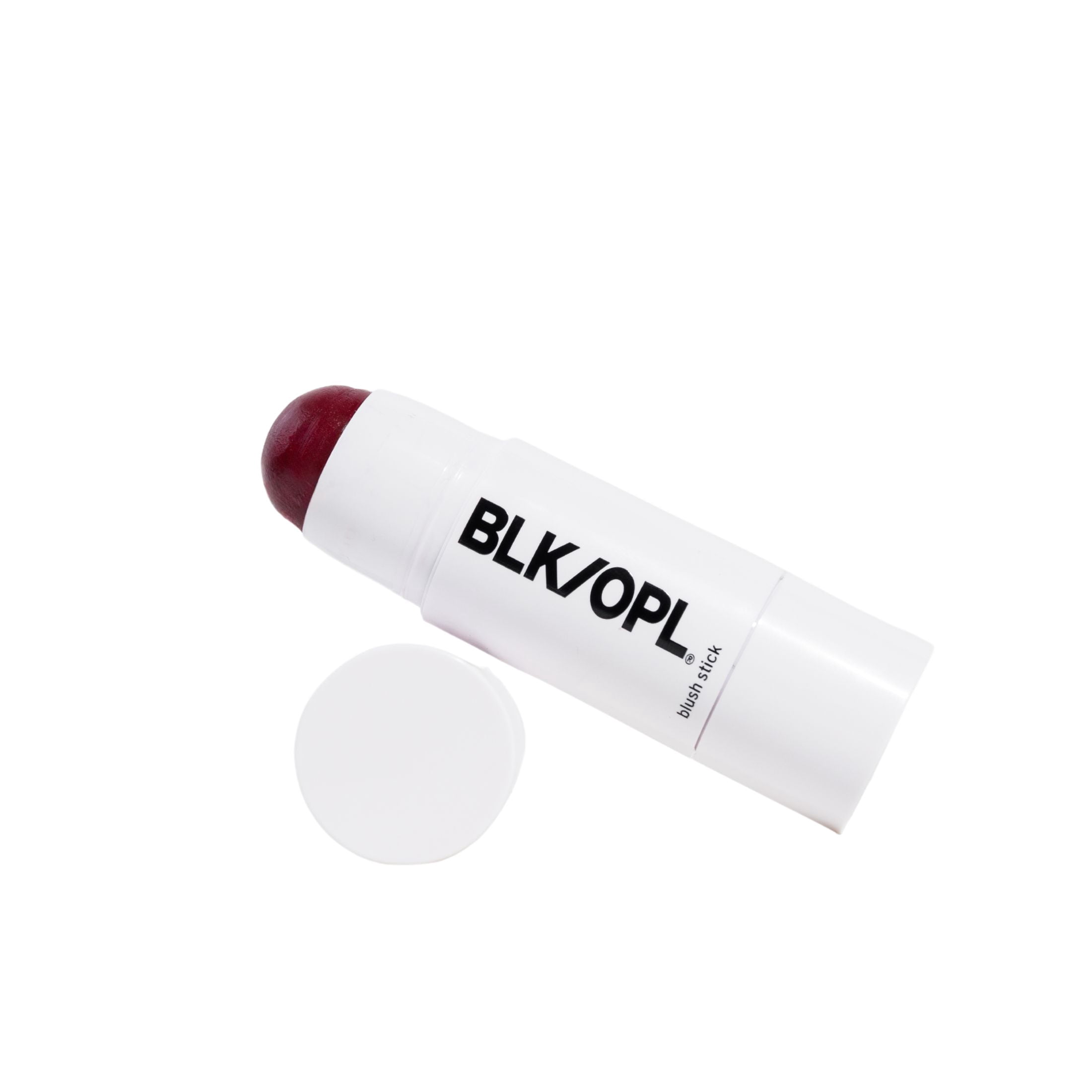 BLK/OPL Colorsplurge Blush Stick, Cream to Powder, Fine O' Clock, .24 oz, Soft Matte Finish, Buildable Color