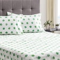 thumbnail image 1 of Safdie & Co. Sheet Sets 4PC Q Printed Microfiber Succulents, 1 of 1