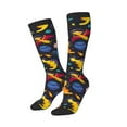 thumbnail image 2 of Balery Dinosaurs In Space Fun Novelty Socks Men'S Women'S Crew Socks Funny Crazy Novelty Socks Quirky And Cool Socks, 2 of 9