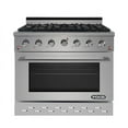thumbnail image 2 of NXR 36" Stainless Steel Gas Range with 5.5 cu. ft. Convection Oven & Under Cabinet Hood Bundle SC3611 RH3601, 2 of 8
