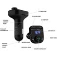 thumbnail image 4 of Hands Free Calling Car Charger, Wireless Bluetooth FM Transmitter Radio Receiver, 4 of 5