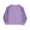 thumbnail image 4 of Wancir Girls Sweatshirts Kids Casual Cable Knit Long Sleeve Shirts Tunic Tops 4-14 Years, 4 of 9
