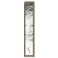 thumbnail image 2 of ArtToFrames 8" x 53" Aged White Gold Picture Frame, 8x53 inch Silver Wood Poster Frame (WOM-2036),  Pack, 2 of 7