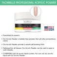 thumbnail image 3 of Tachibelle Professional Acrylic Nail System Cover Blush Pink Acrylic Powder, 2 oz. Made in USA, 3 of 3