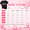 thumbnail image 3 of KimSoong Women Plus Size Breast Cancer Awareness T-Shirt,Support Squad Pink Ribbon Graphic Tee, 3 of 12