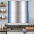 thumbnail image 5 of Blue Grey Sheer Curtains 63 Inches Long, Gray Farmhouse Modern Rustic Light Filering Curtains, Breathable Simi Curtain Privacy Drapes for Living Room Bedroom Lightweight Window Treatment, 5 of 9