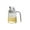 Gray, variant on QTOCIO Olive Oil Dispenser Bottle Leakproof Glass Oil Container with Non-Slip Handle Automatic Cap And Stopper Oil Dispenser Bottle for Kitchen 300ML