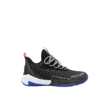 [E91351] Mens Peak Crazy 6 Lou Williams Signature Black Royal Blue Basketball Shoes - 11