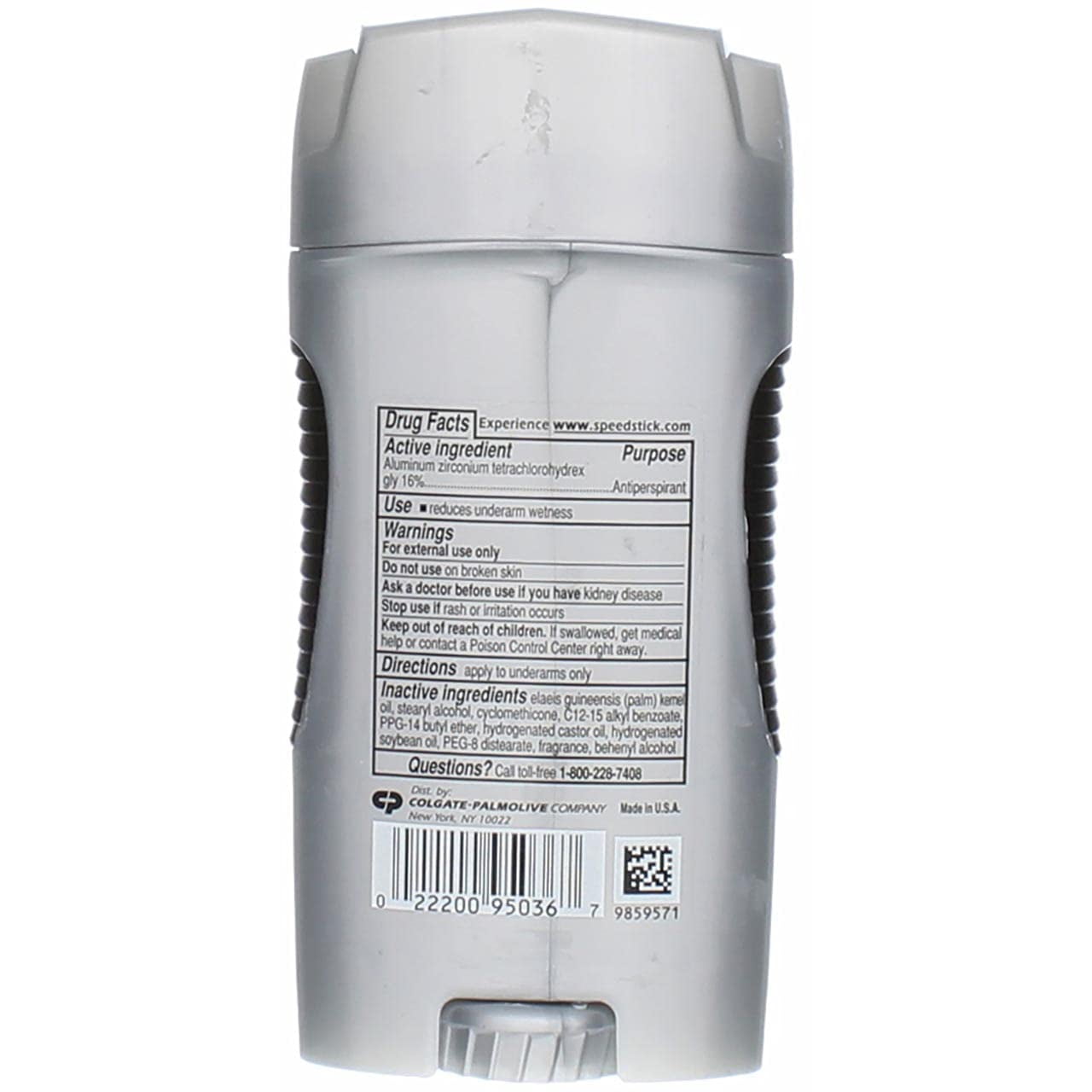 Speed Stick Original Antiperspirant & Deodorant, Irish Spring 2.70 oz (Pack of 6)