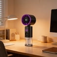 thumbnail image 5 of Portable Fan, Foldable Handheld Design with Mist Spray, 5 Speed Settings, Usb Rechargeable for Travel Office Home, 5 of 7