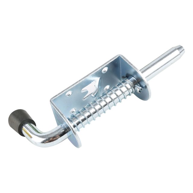 Unique Bargains Iron Furniture Door Gate Closet Cabinet Spring Latch 4.7 Inch Length