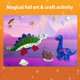 thumbnail image 3 of Actividad de arte y manualidades Skillmatics Foil Fun Dinosaurios para niños mayores de 4 años, 3 of 7