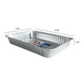 Family Essentials 13"x9" Aluminum Foil Cake Pans, 25 Count