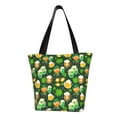thumbnail image 2 of Kdxio St Patrick's Day10 Women Reusable Grocery Bags Foldable Ripstop,Reusable Shopping Bags for Shopping,Gym,Gift, 2 of 8