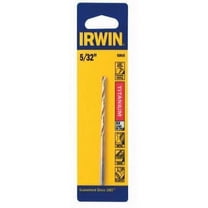 3 PC Irwin 5/32 in. X 3-1/8 in. L High Speed Steel Drill Bit Straight Shank 1 pc