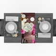 thumbnail image 3 of Modern Table Runner 3D Flower Printing Print Table Runners for Wedding Party Home Decorations Picnic Dinner Dining Table Cover, 3 of 5