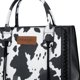 thumbnail image 3 of Bolso Tote Montana West Wrangler con Estampado de Vaca para Mujer, 3 of 7