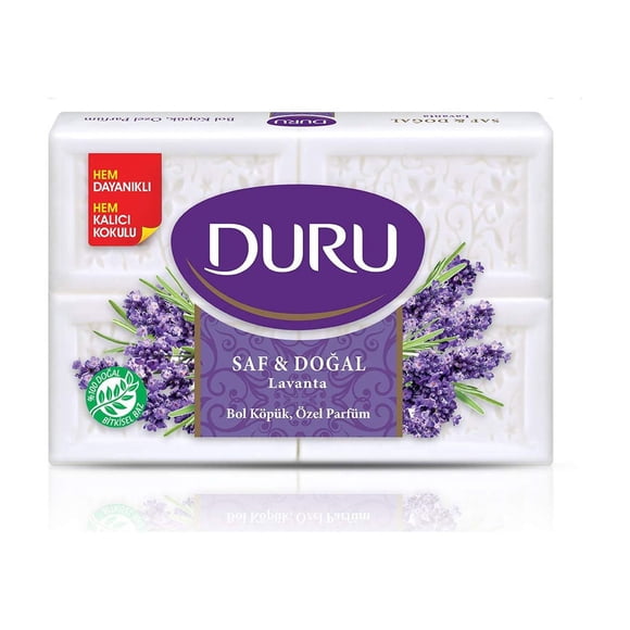 Duru Jabón de barra puro y natural Lavanda 24.69 onzas