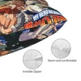 thumbnail image 5 of Mha My Hero Academia Boku Pillowcase Cushion Pillow Covers With Hidden Zipper Pillow Case Decor For Bed Dorm Sofa Couch Car 14"x20", 5 of 8