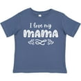 thumbnail image 3 of Inktastic I Love My Mama with Hearts Boys or Girls Toddler T-Shirt, 3 of 5