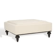 thumbnail image 5 of SAFAVIEH Couture Rosealina Contemporary Boucle Tufted Cocktail Ottoman, Ivory, 5 of 12