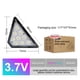 thumbnail image 1 of Luz de paso Solar LED para valla exterior, luz de escaleras, lente de resaltado RGB, lámpara de pared cálida IP67, impermeable, pasarela, decoración de jardín, cubierta, 1 of 4