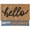 thumbnail image 1 of Felpudo Barnyard Designs Hello para exterior 76 x 43 cm, 1 of 9
