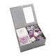 thumbnail image 5 of Caja de regalo de flores de jabón de rosas, para siempre para mamá, jabón de baño de flores romántico, caja, para Violeta, 5 of 9