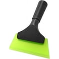 thumbnail image 2 of Small Squeegee with 5 Inch Green Rubber Blade Mini Wiper Window Tinting Tools for Mirror Glass Window Cleaner with Non-Slip Handle, 2 Pack, 2 of 12