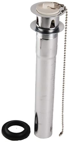 Chrome Heavy Duty Brass Sink Plug with Chain