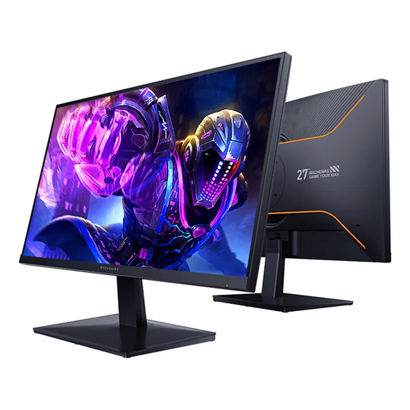 Monitor Gamer PC Machenike 27 Pulgadas 2K 180Hz 1ms Pantalla IPS QHD 2560x1440 Adaptive Sync HDR HDMI DisplayPort Negro