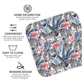 thumbnail image 3 of Vsdgher Flamingo And Zebra Leather Coasters for Drinks, Durable Drink Coasters 4 Set for Tabletop Protection, Luxurious Home Décor and Housewarming Gift ( {designName})Square, 3 of 6