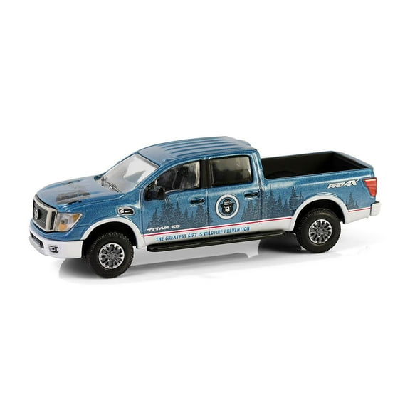 1/64 2019 Titan XD Pro-4X Truck, Smokey Bear Series 4 38070-F