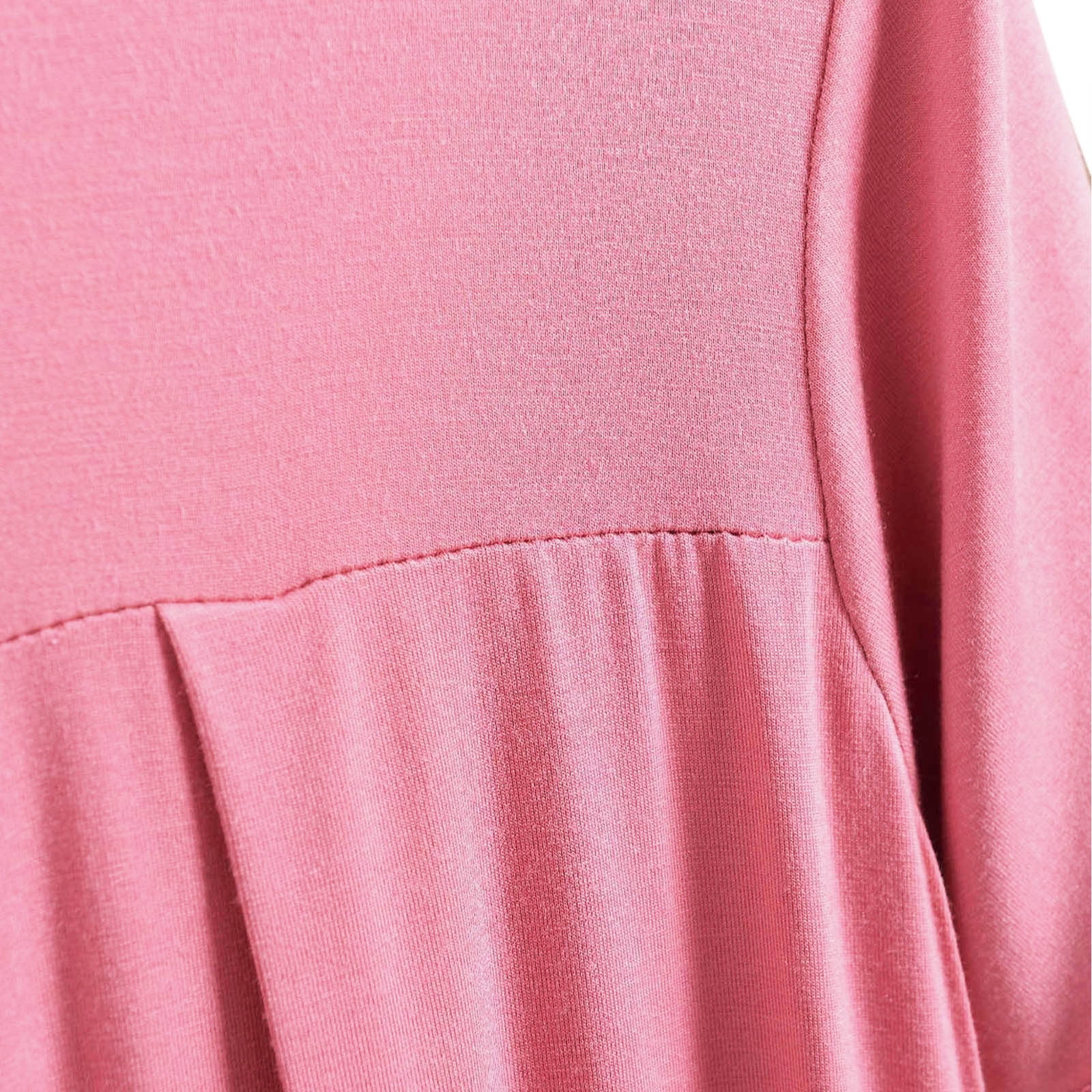 Women's Modal Sleep Shirt – Soft Short Sleeve Pleated Pajama Top For Lounge & Nightwear