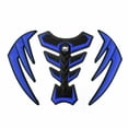 thumbnail image 1 of 3D Rubber Side Tank Pad Protector Gas Fit For Suzuki 600 750 SV650 TL Blue, 1 of 1