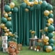 thumbnail image 2 of Cortinas de fondo PARTISKY Hunter Green, 2 paneles, 2,4 x 3 m, 2 of 9