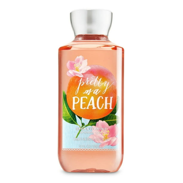 Bath & and Body Works Pretty As A Peach Shower Gel w Shea Butter 10 fl