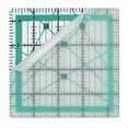 thumbnail image 5 of Quilting Rulers,4 Square Quilting Templates Acrylic Rulers with 24 Non-Slip Rings, 5 of 6