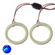 thumbnail image 2 of Gwong Autos 2 unids / set 9-14V COB LED Angel Eyes Auto Auto Vehículo Anillos Cabeza Lámpara de bombilla Gwong 24004302, 2 of 6