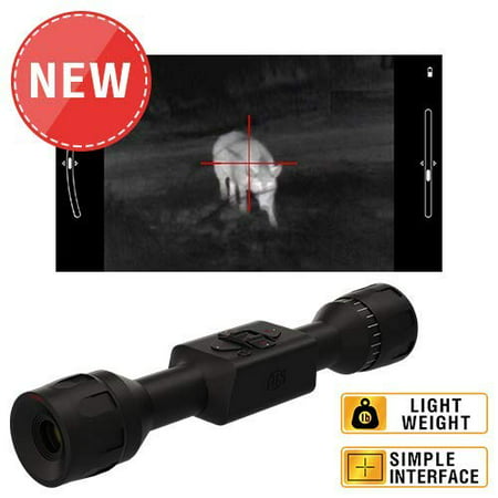 ATN ThOR LT 4-8x Thermal Rifle Scope with 10+hrs Battery & Ultra-Low Power (Best Low Power Scope)