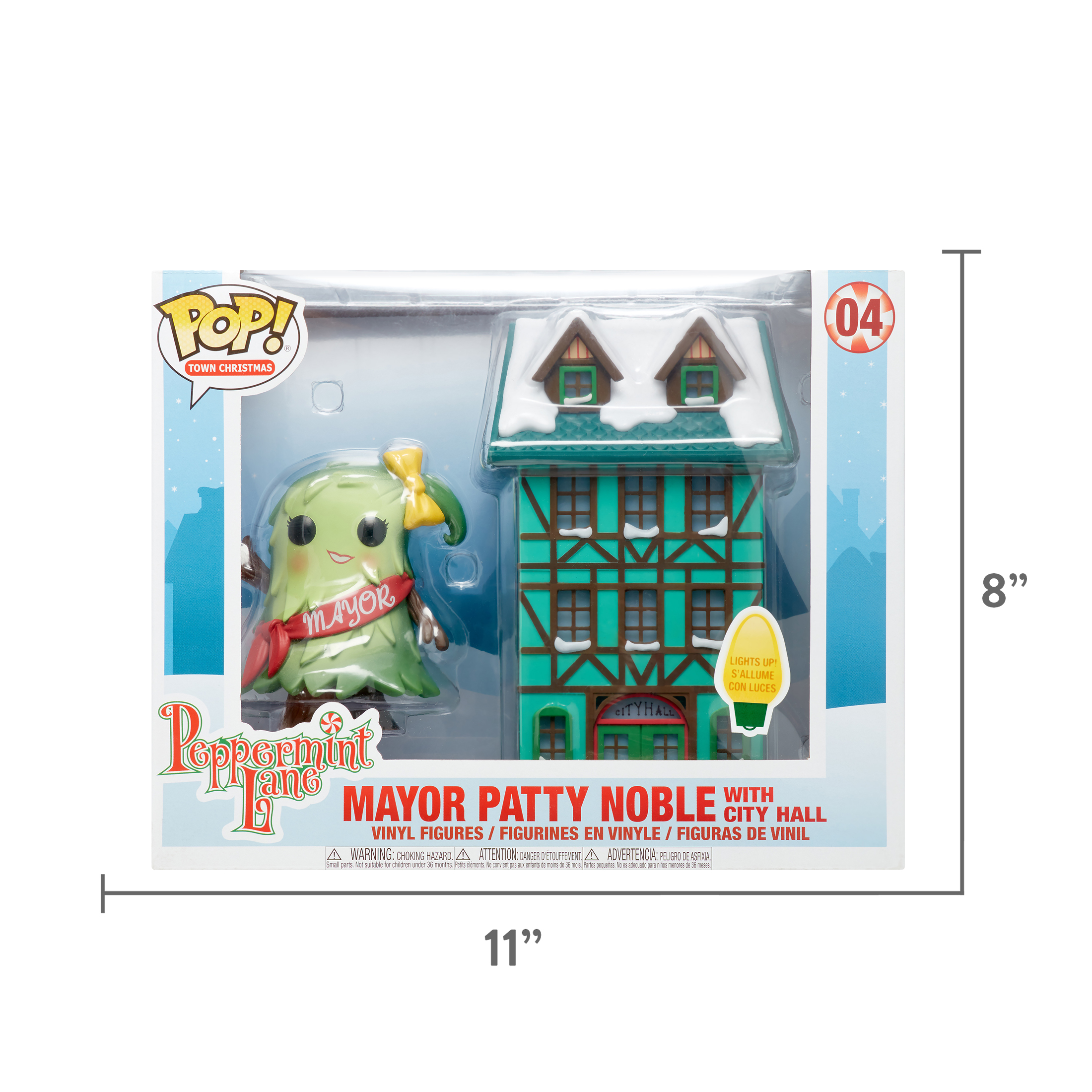 Funko POP! Town: Holiday - Town Hall w/ Mayor Patty Noble - image 2 of 8