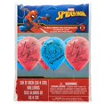 thumbnail image 2 of Amscan 110738 Spider Man Plastic Balloons, 6-Count Multicolor, 2 of 2